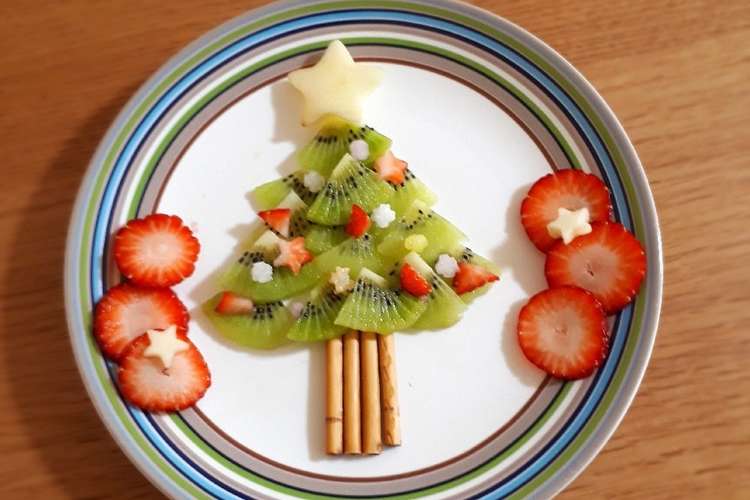 フルーツで簡単クリスマスツリー レシピ・作り方 by Loveschoco 【クックパッド】 簡単おいしいみんなのレシピが375万品
