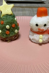 クリスマスプレート★離乳食後期