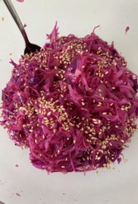 紫キャベツの簡単マリネ