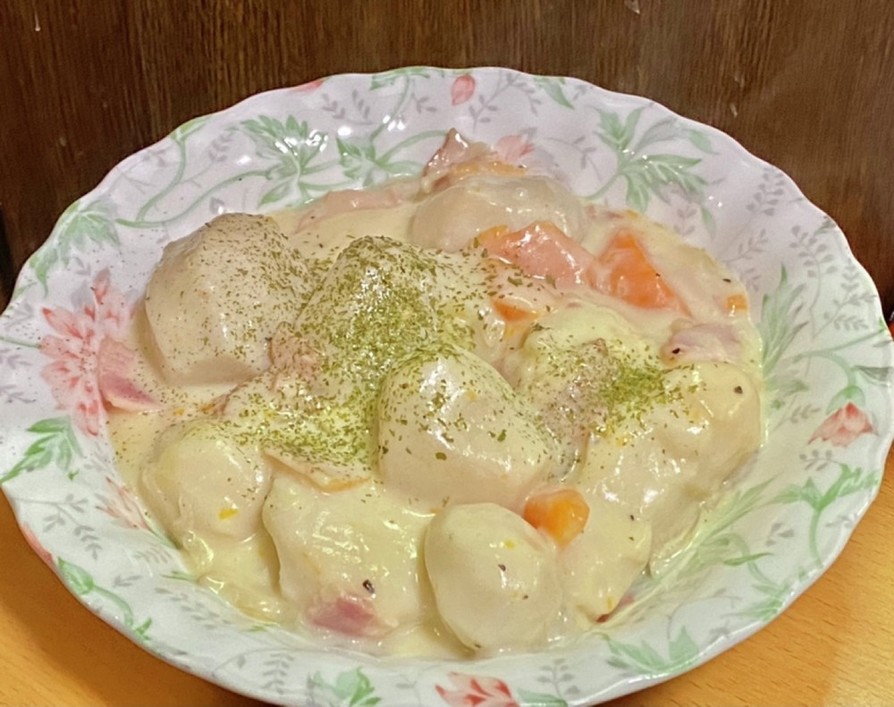 里芋のクリーム煮の画像