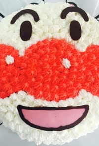 アンパンマンケーキ。