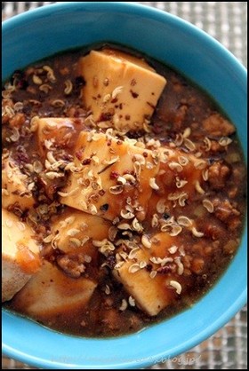 本格なのに簡単!!我が家の四川麻婆豆腐