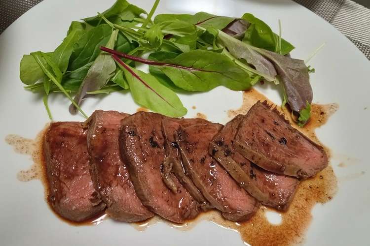 簡単 鹿肉のロースト バルサミコソース レシピ 作り方 By みさちゃんず クックパッド 簡単おいしいみんなのレシピが366万品