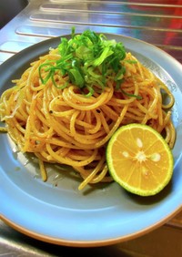 黒七味のスパゲッティーニ