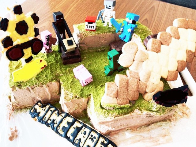 マインクラフトケーキ レシピ 作り方 By ひとせゆうき クックパッド 簡単おいしいみんなのレシピが372万品