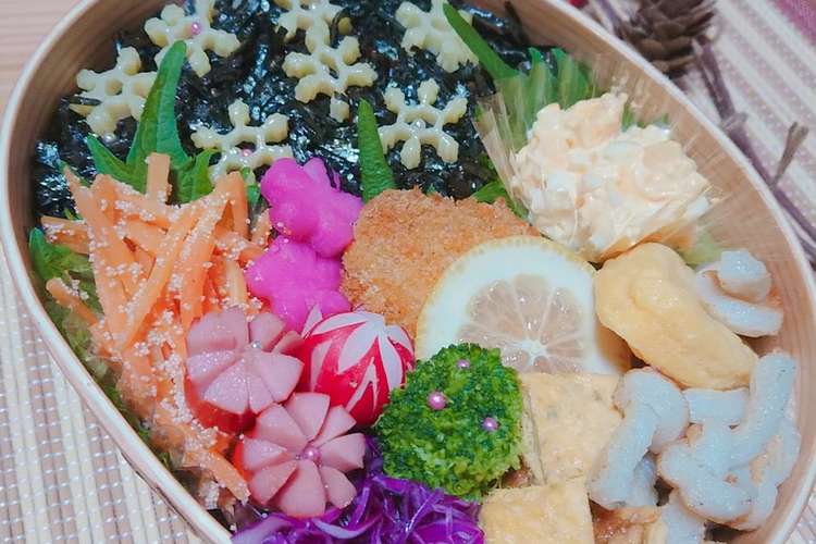 今年最後の息子弁当 のり弁です レシピ 作り方 By クック1wvjek クックパッド 簡単おいしいみんなのレシピが372万品