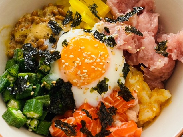 夢庵うまか丼風 海鮮ばくだん丼 レシピ 作り方 By Risarecipe クックパッド 簡単おいしいみんなのレシピが376万品