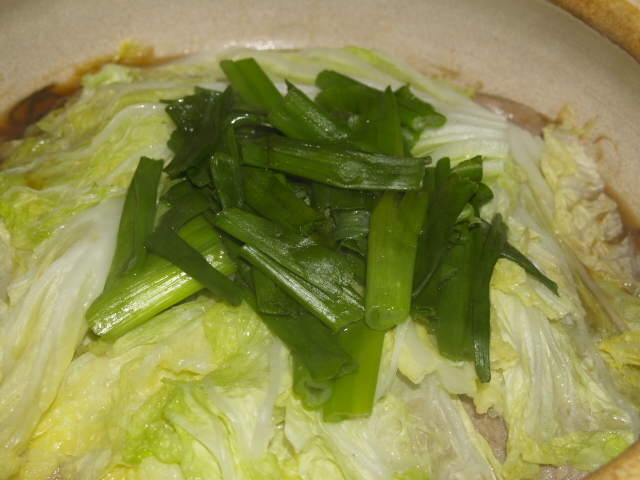 ～土鍋で～塩昆布を使って豚白菜の重ね煮の画像