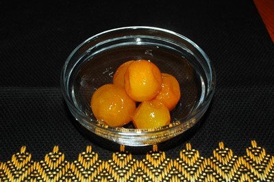 金柑の甘露煮の画像