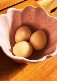 おつまみ☆煮卵　うずらver.