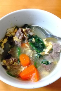 低カロリーの野菜スープ