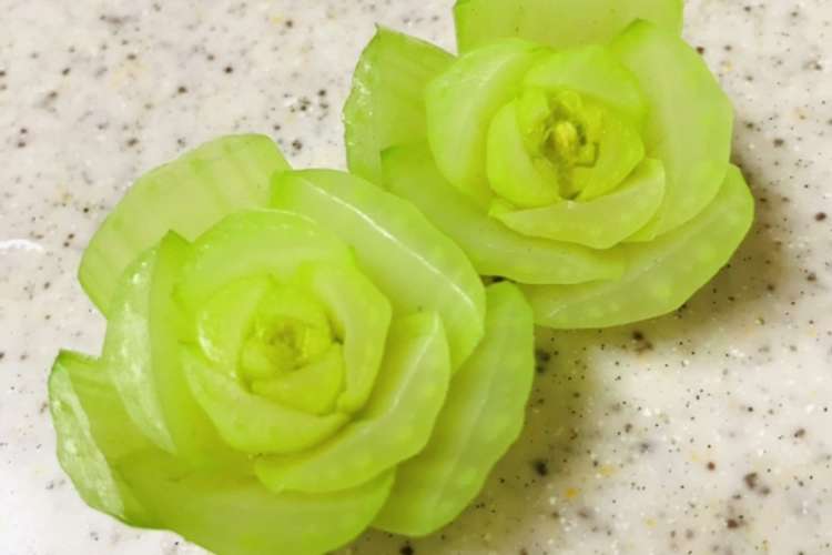 お正月にも 小松菜のバラの花 レシピ 作り方 By パティシエai クックパッド 簡単おいしいみんなのレシピが367万品