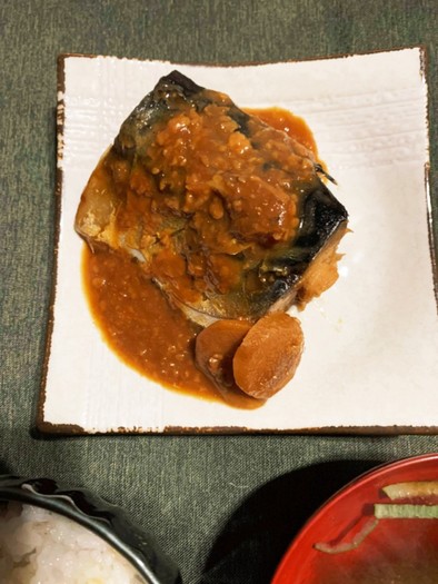 こっくり　鯖の味噌煮の写真