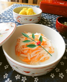 *お節料理に*紅白なます*