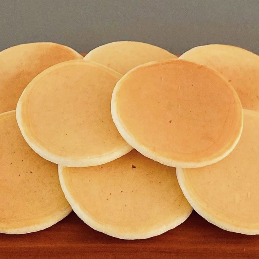 卵,油類不用♪簡単な材料でプチパンケーキの画像