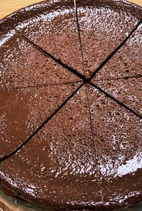 簡単炊飯器でチョコレートケーキ改良版