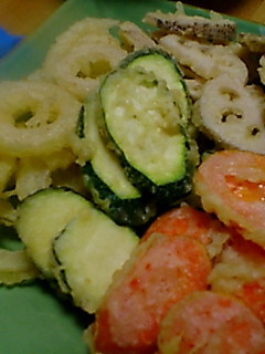 野菜で満足・野菜の天ぷらの画像