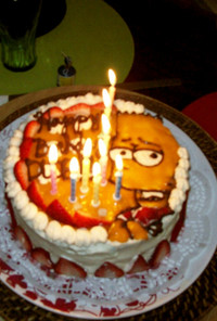 シンプソンズのお誕生日ケーキ☆（バート）