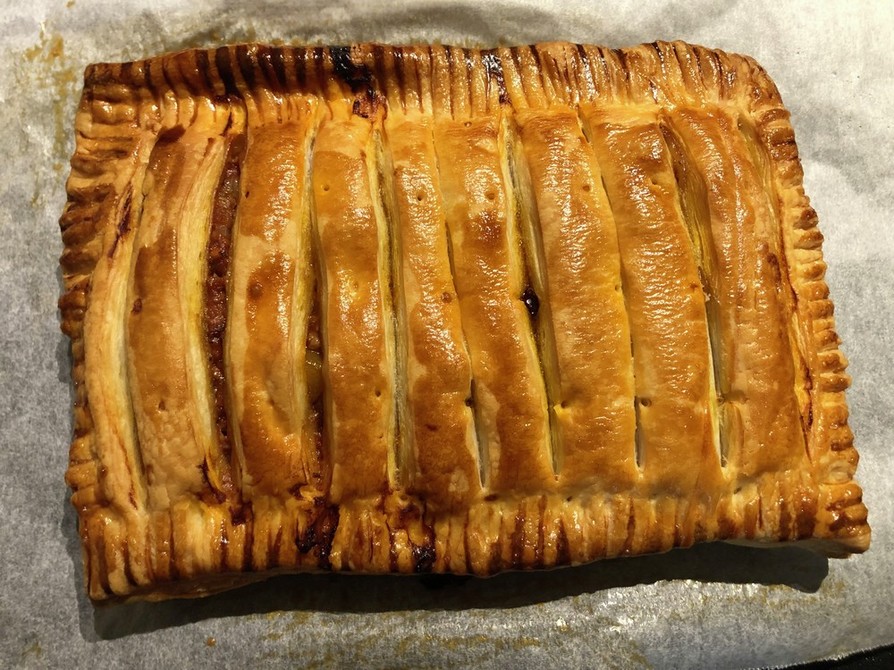 残り物ターキーポットパイエンパナーダのレシピ