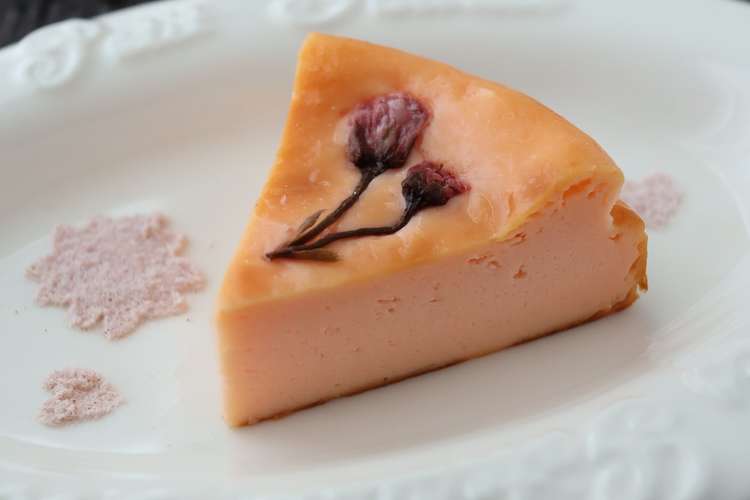 桜のチーズケーキ レシピ 作り方 By Qbbチーズ業務用 クックパッド 簡単おいしいみんなのレシピが376万品