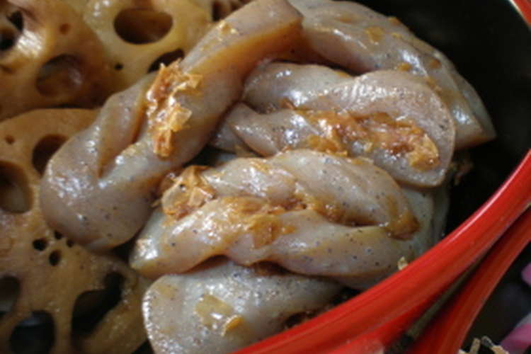結びこんにゃくの煮物 レシピ 作り方 By Rupia クックパッド