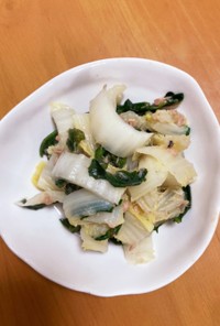 白菜とシーチキンの簡単煮〜♪