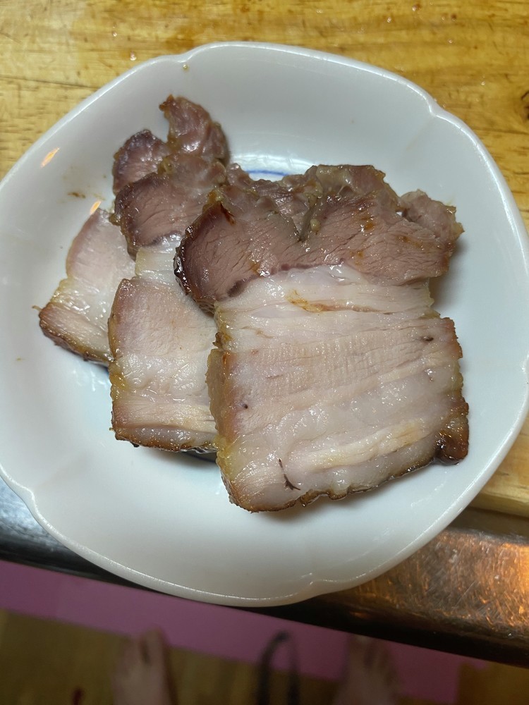 豚バラの焼き豚の画像