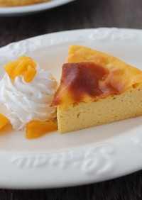 マンゴー杏仁チーズケーキ