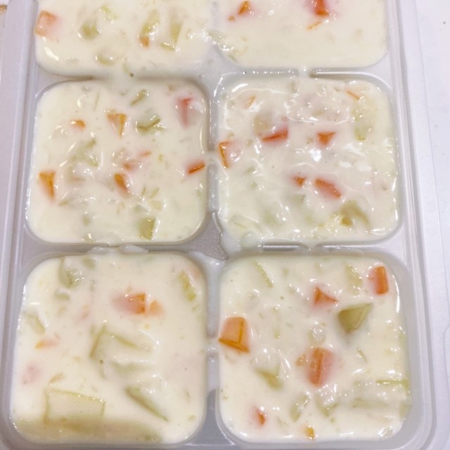 離乳食後期 クリームシチュー 作り置き レシピ 作り方 By Mkssi クックパッド 簡単おいしいみんなのレシピが376万品