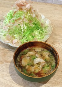 キャベつけ麺（キャベツのつけ麺風）