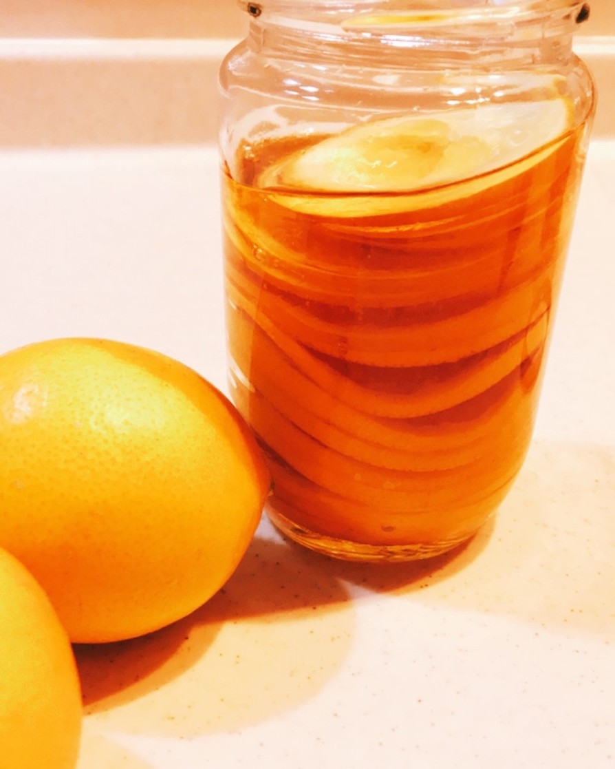 蜂蜜レモン漬けの画像