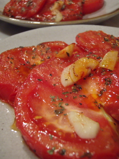 トマトのステーキの写真