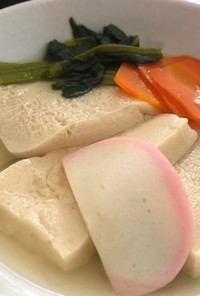 【まるで高野豆腐】冷凍豆腐で含め煮