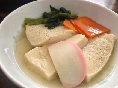 【まるで高野豆腐】冷凍豆腐で含め煮の写真