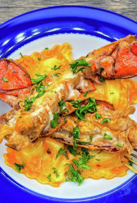 ロブスターのラビオリ レシピ