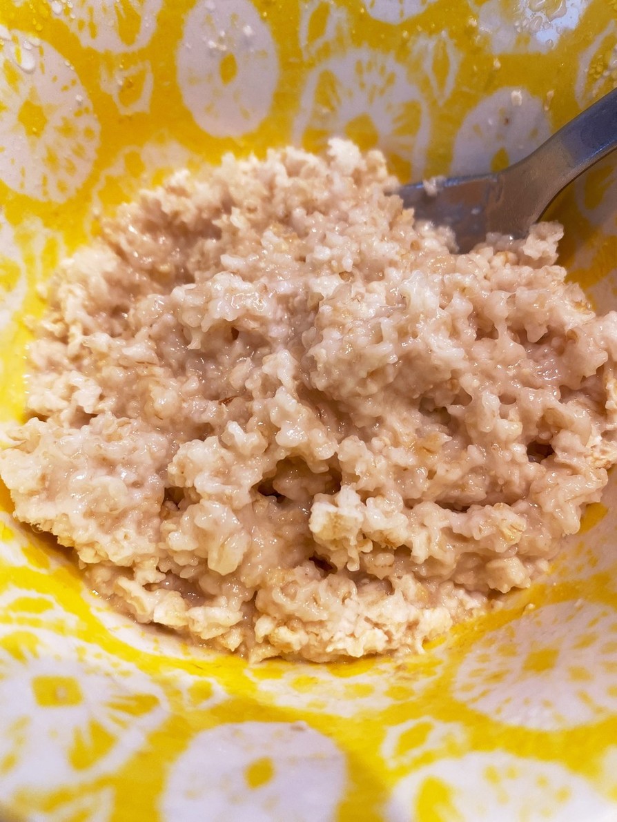 卵白オートミールのレシピ