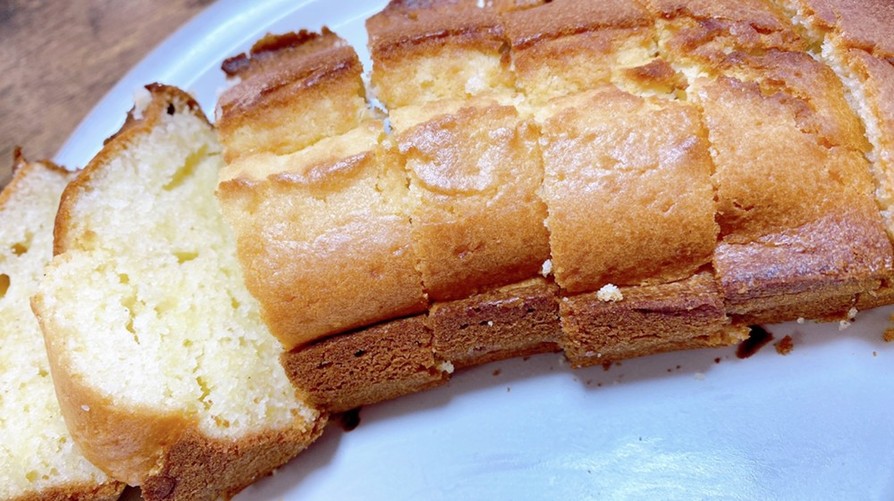 バター香るHMで簡単パウンドケーキ＊の画像