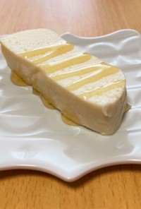 カッテージチーズのレンジチーズケーキ