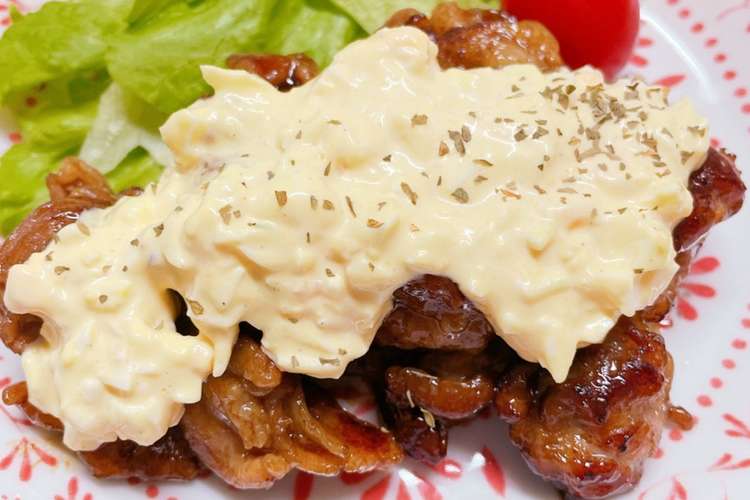 豚こま肉の照り焼き タルタルソース レシピ 作り方 By Xxまぁやxx クックパッド 簡単おいしいみんなのレシピが377万品