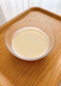 アイスと牛乳で作る簡単ミルクプリン