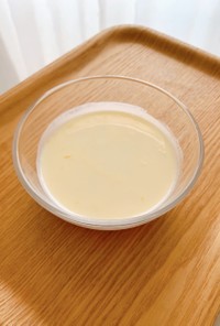 アイスと牛乳で作る簡単ミルクプリン
