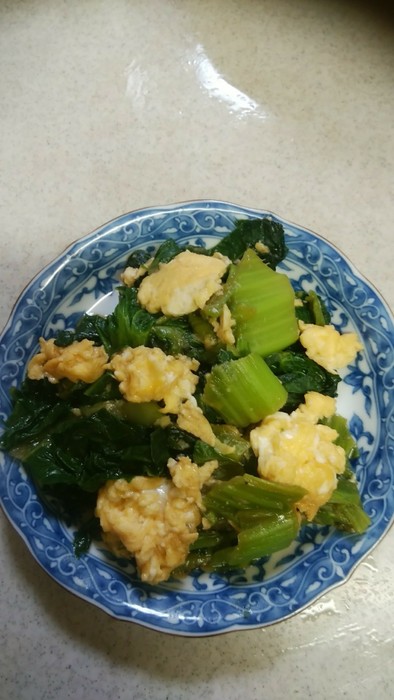 高菜と卵の中華炒めの写真
