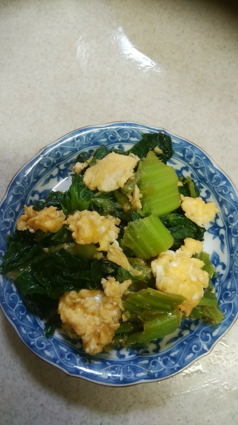 高菜と卵の中華炒めの画像