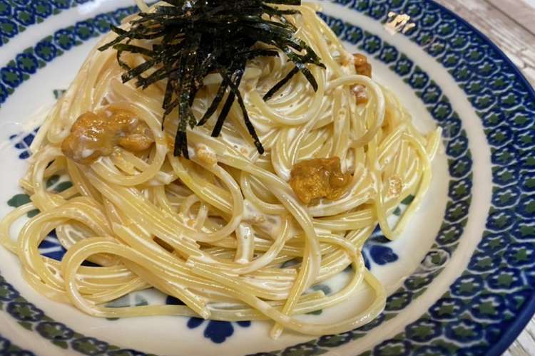 和風 塩うにクリームパスタ レシピ 作り方 By りょーーーこ クックパッド 簡単おいしいみんなのレシピが365万品