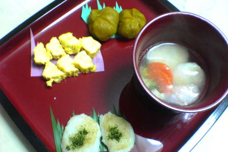 9ヶ月離乳食 赤ちゃんのお節 雑煮 レシピ 作り方 By ぴんﾁｬﾝ クックパッド 簡単おいしいみんなのレシピが374万品