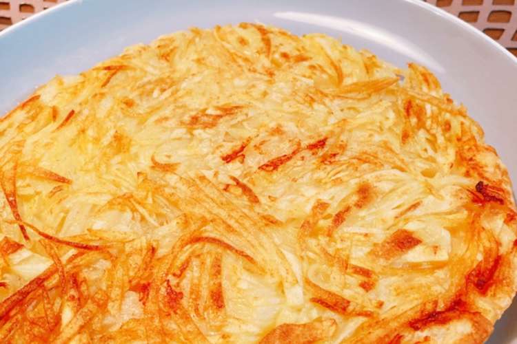 千切りポテトのハムチーズパンケーキ レシピ 作り方 By かつをまる クックパッド 簡単おいしいみんなのレシピが365万品