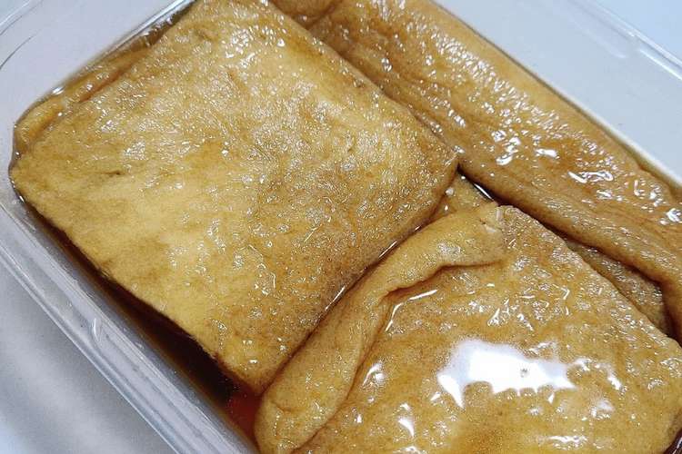 麺つゆで簡単 いなり寿司 きつねうどんに レシピ 作り方 By Chelko クックパッド 簡単おいしいみんなのレシピが375万品