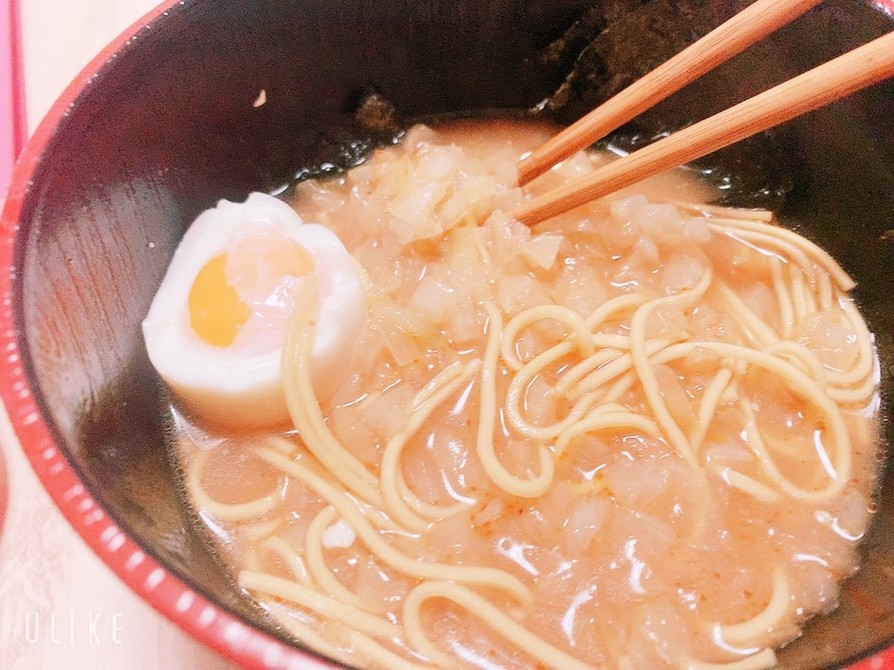 家で簡単ラーメン！？の画像