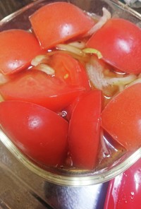 トマトとナスのマリネ