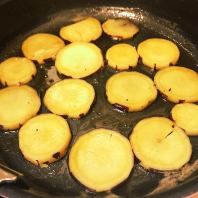 サツマイモの甘露煮の写真